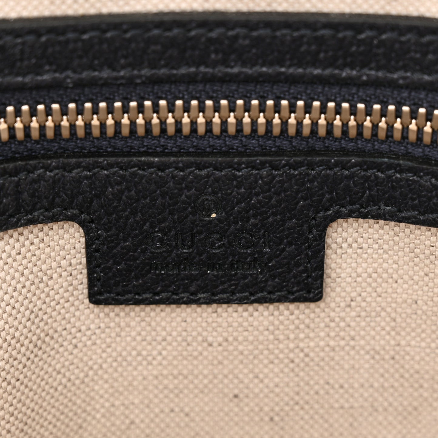 GG Supreme Monogram Textured Dollar Calfskin Web Small Ophidia Messenger Bag Beige Blue