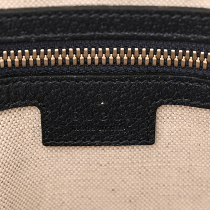 Gucci GG Supreme Monogram Textured Dollar Calfskin Web Small Ophidia Messenger Bag Beige Blue 6 of 11