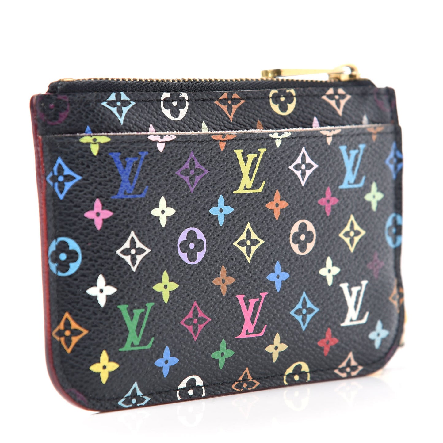 Monogram Multicolor Key Pouch Black Grenade