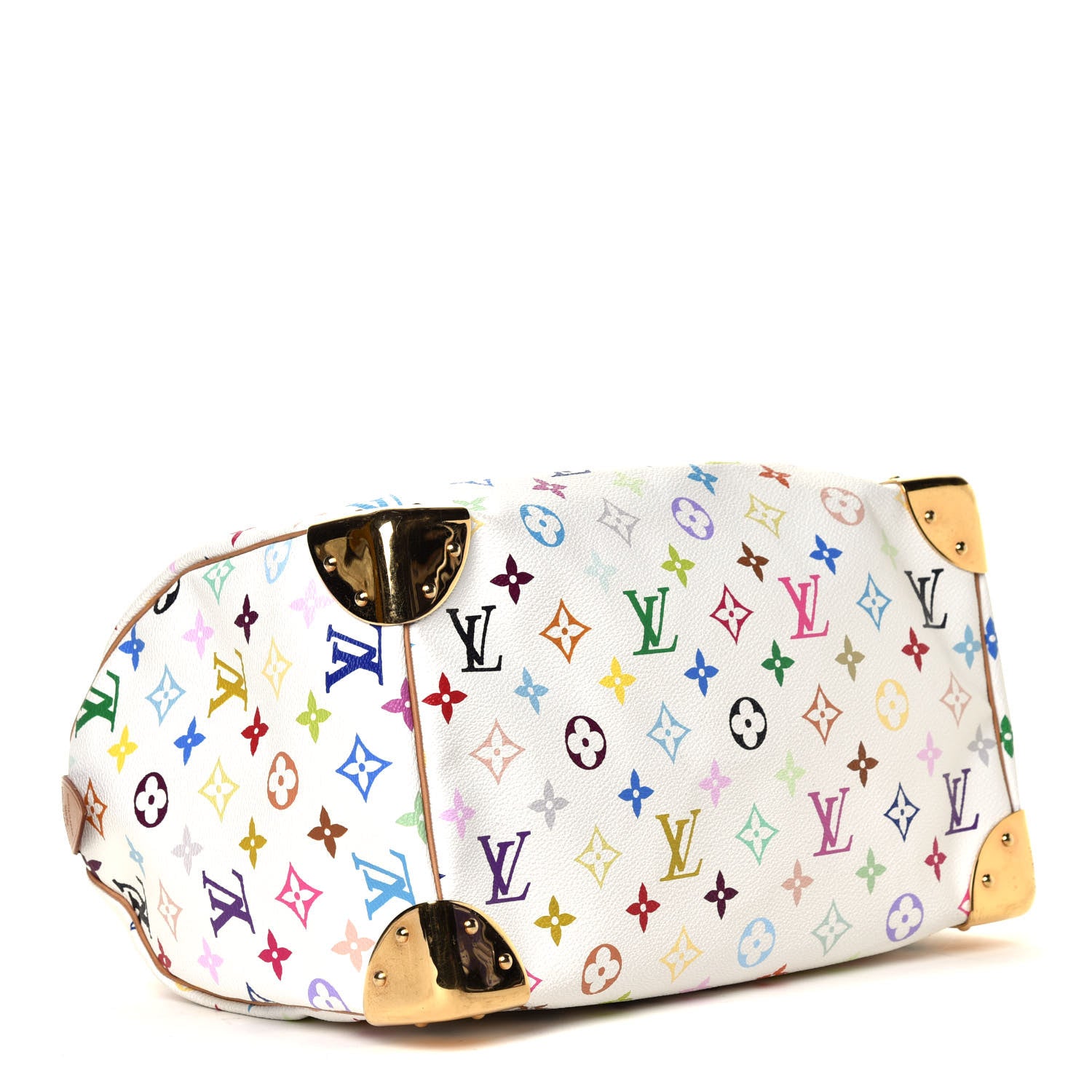 Louis Vuitton Monogram Multicolor Speedy 30 White 3 of 6
