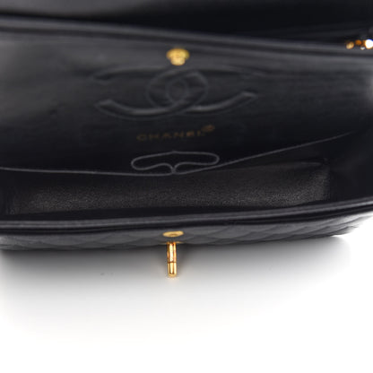 Chanel Caviar Quilted Medium Double Flap Black 4 of 10