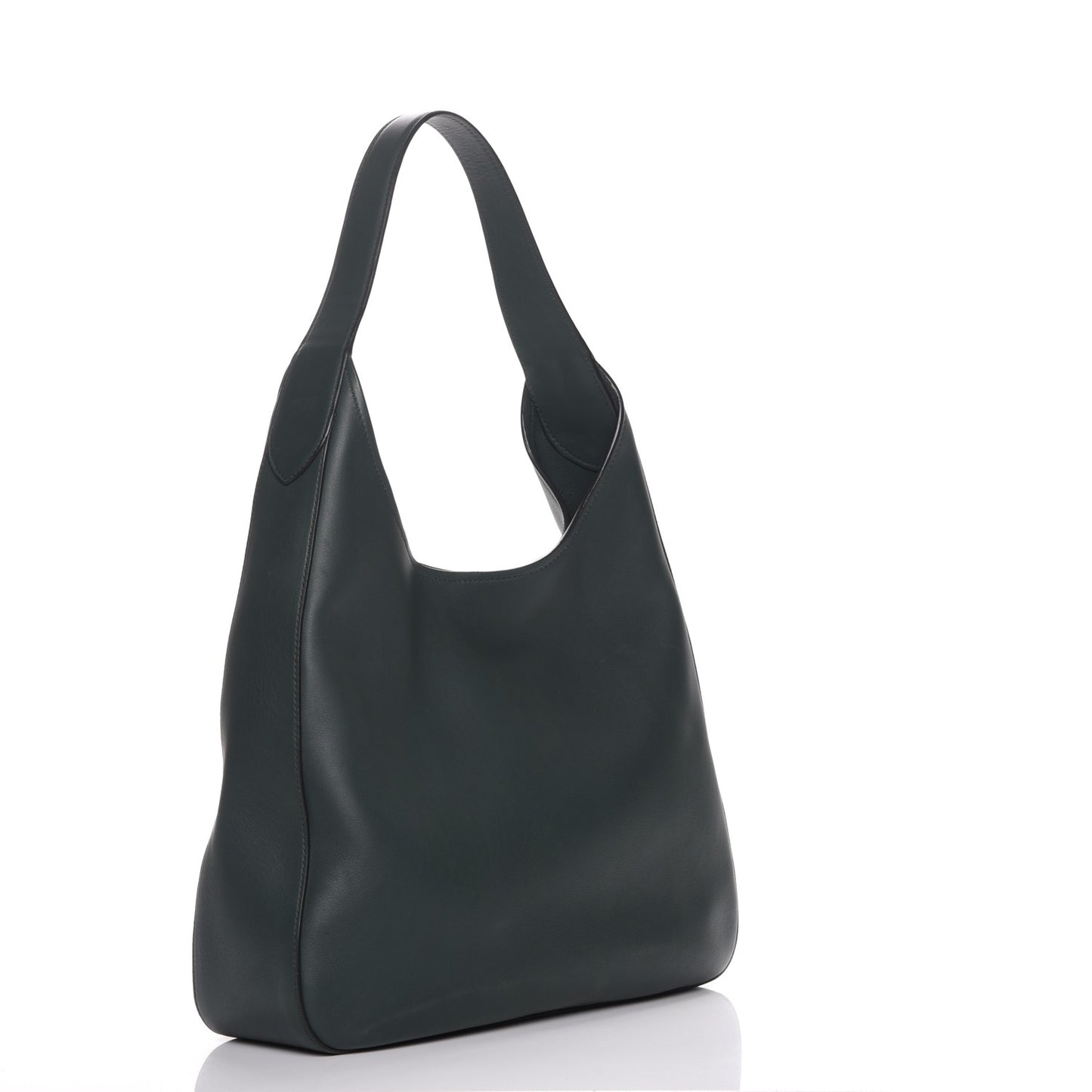 Vitello Corsica Pocket Hobo Bag Smeraldo