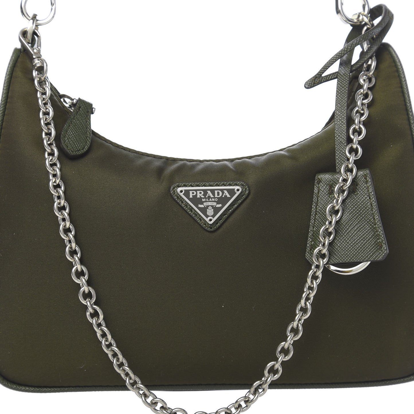 Tessuto Nylon Saffiano Re-Edition 2005 Shoulder Bag Mimetico