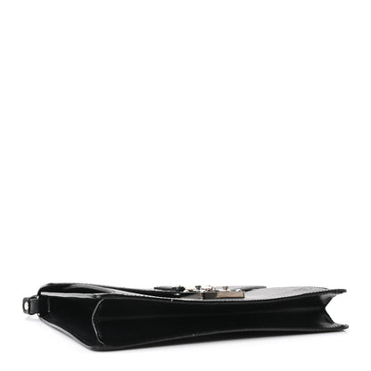 Louis Vuitton Epi Pochette Sellier Dragonne Clutch Black 4 of 9