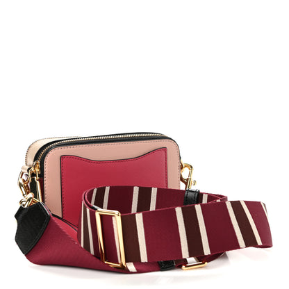 Marc Jacobs Saffiano Small Snapshot Camera Bag Rose Multicolor 3 of 11