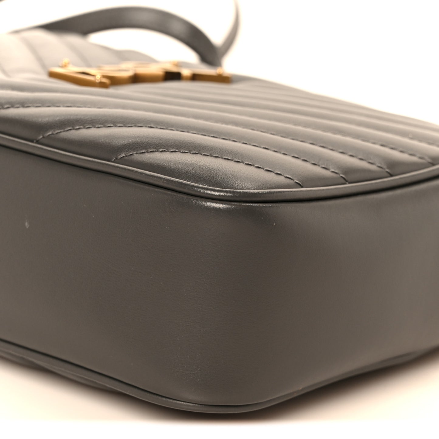 Calfskin Matelasse Monogram Lou Camera Bag Storm