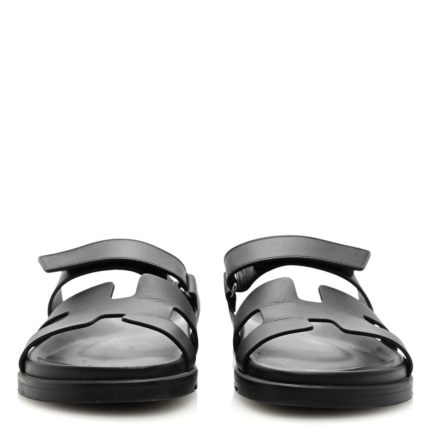 Calfskin Womens Chypre Sandals 40 Black