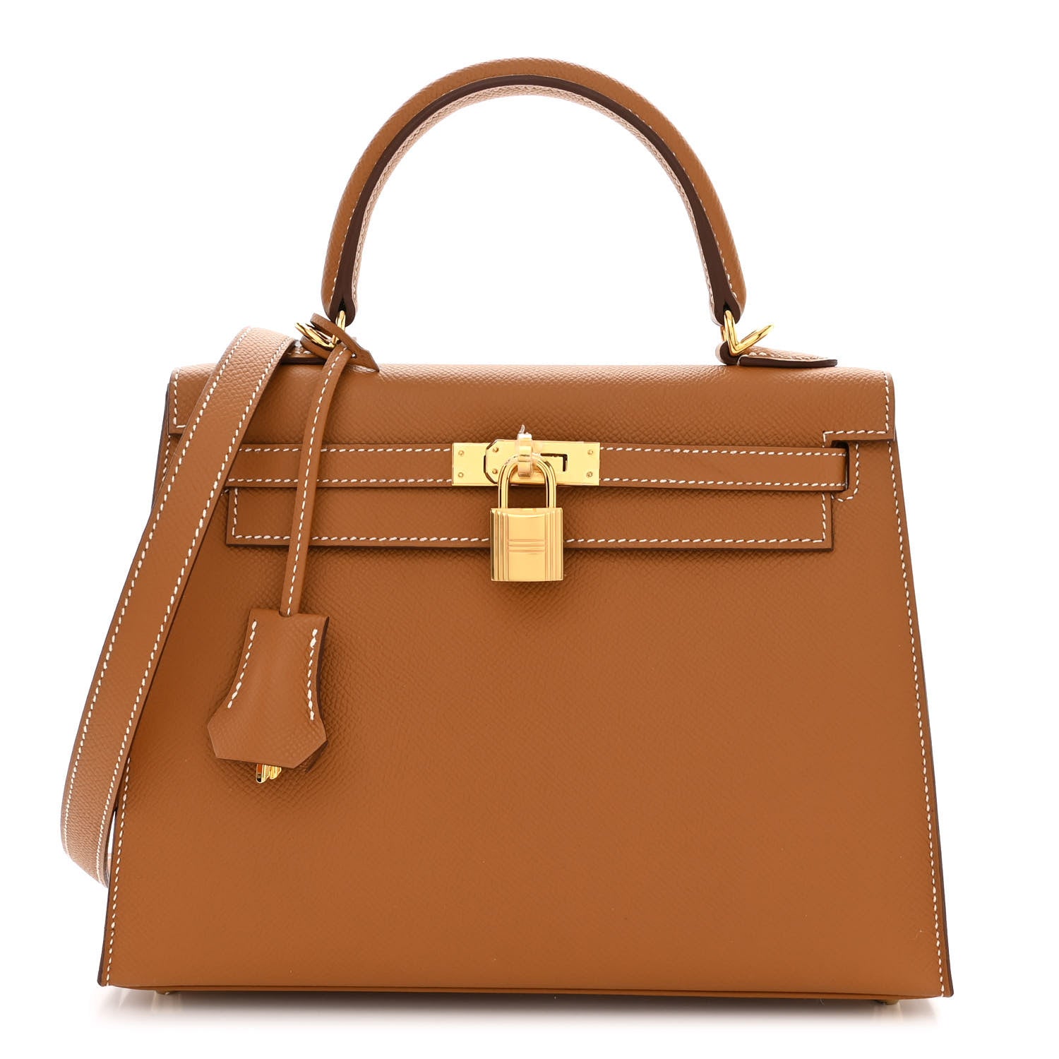 Hermes Epsom Kelly Sellier 25 Gold 1 of 12