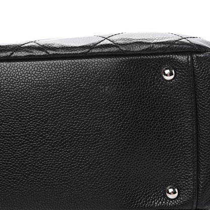 Chanel Caviar Quilted Timeless CC Soft Tote Black 8 of 10