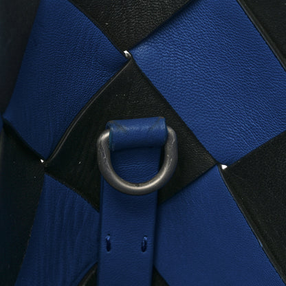 Bottega Veneta Nappa Maxi Cabat 30 Signal Blue Black 17 of 23