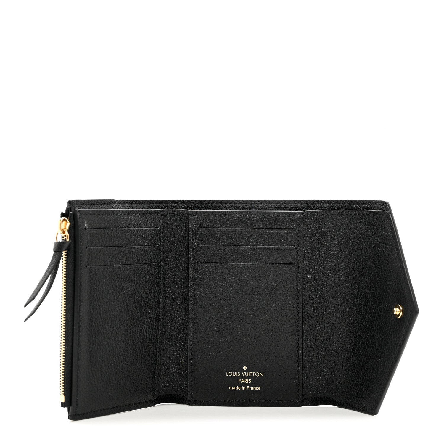 Louis Vuitton Empreinte Victorine Wallet Black 5 of 6