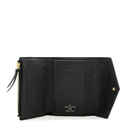 Louis Vuitton Empreinte Victorine Wallet Black 5 of 6