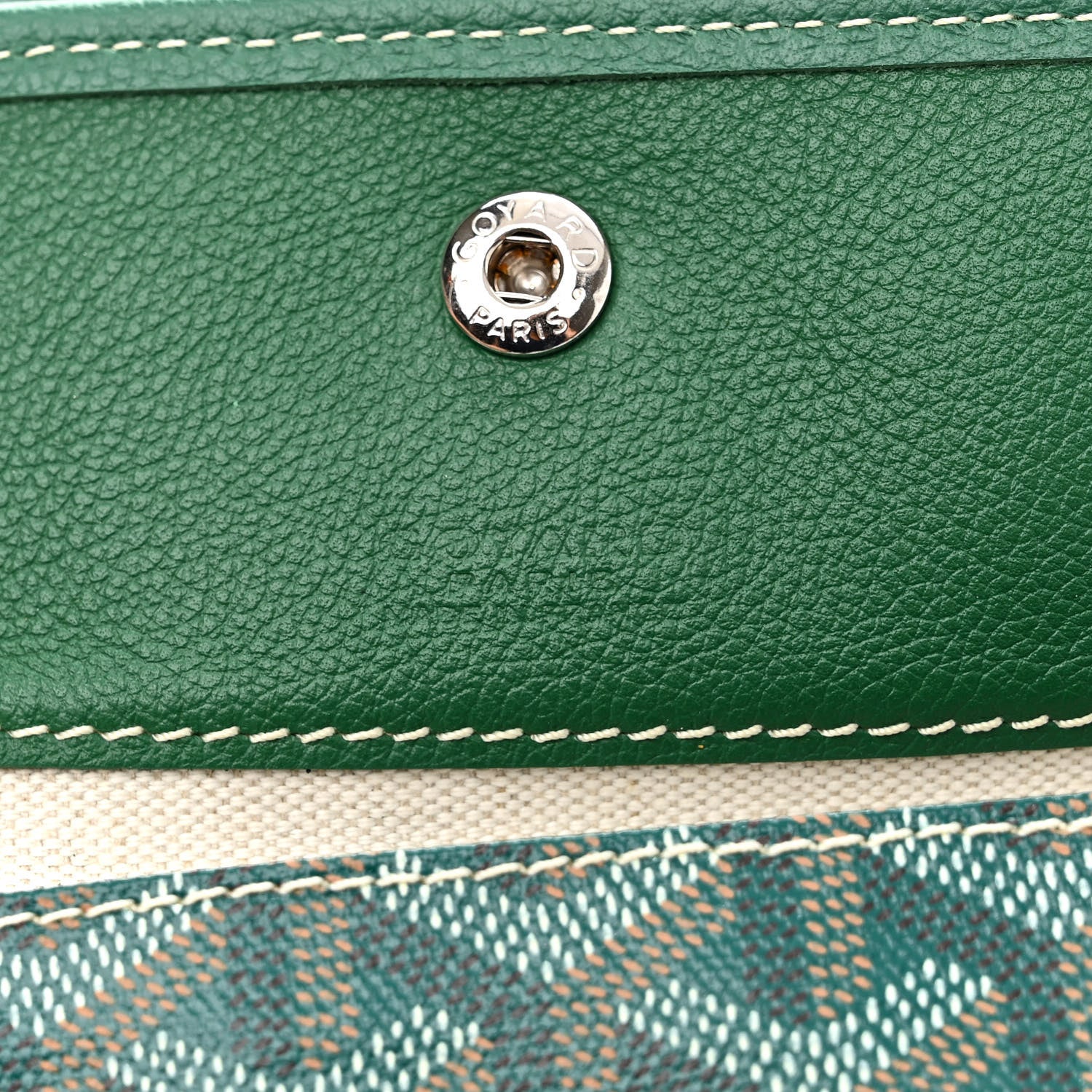 Goyard Goyardine Saint Louis PM Green 7 of 11