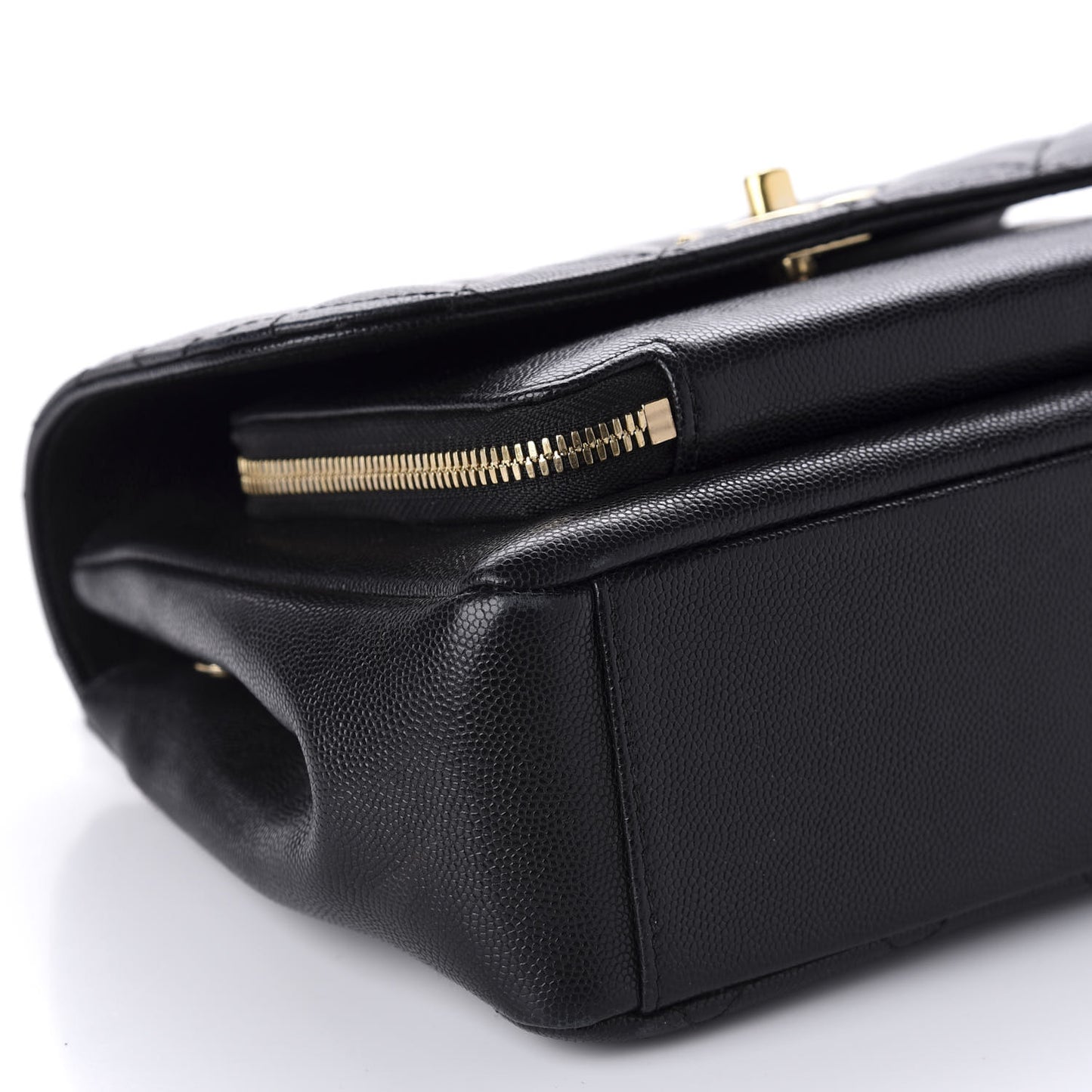 Caviar Quilted Medium Business Affinity Flap Black