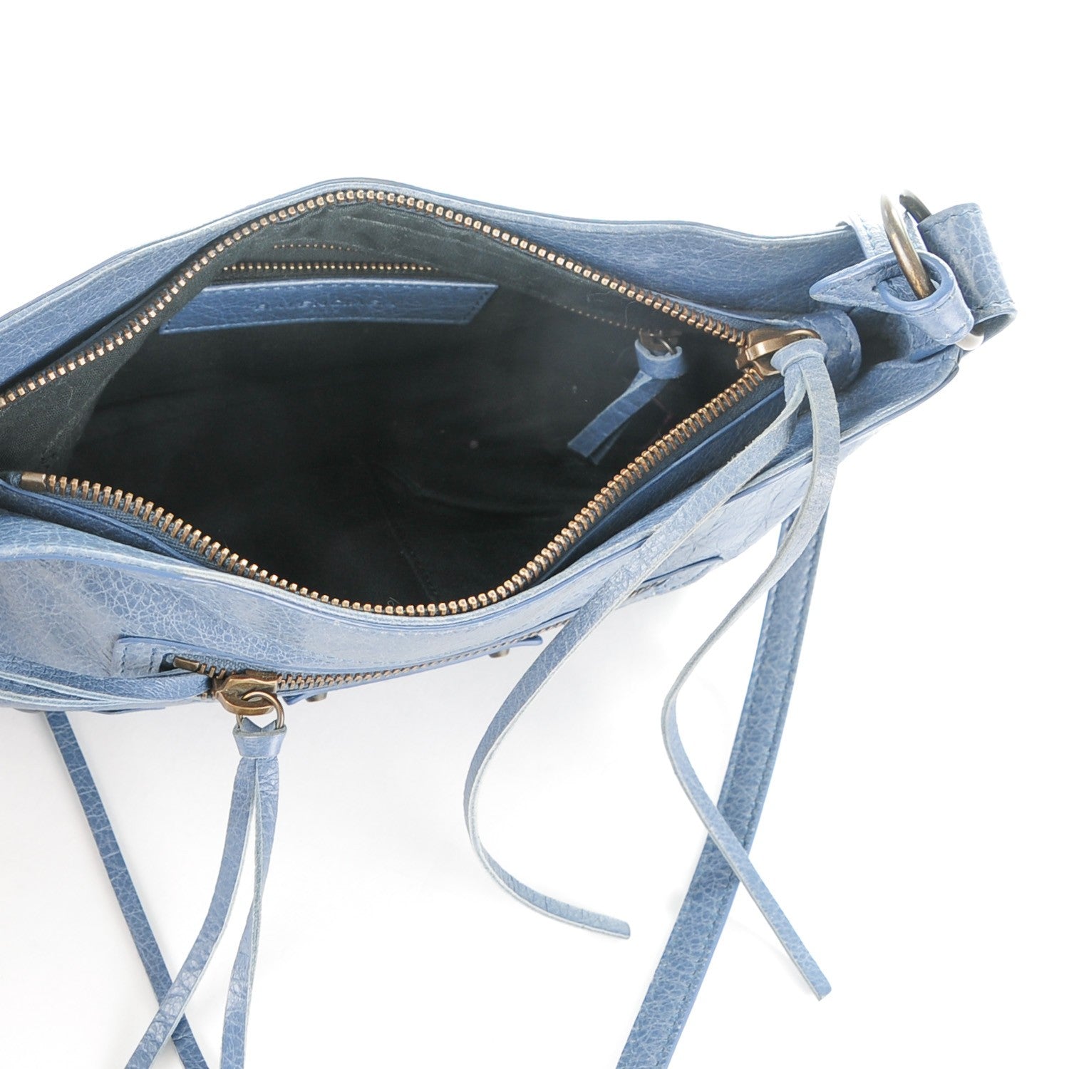 Balenciaga Agneau Classic Hardware Hip Bleu Persan 5 of 7
