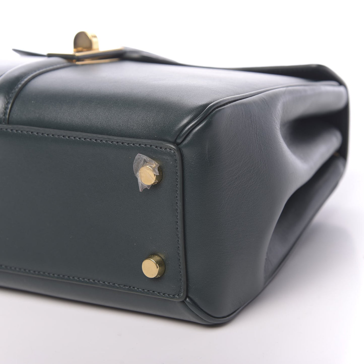 Satinated Calfskin Small 16 Top Handle Bag Amazone