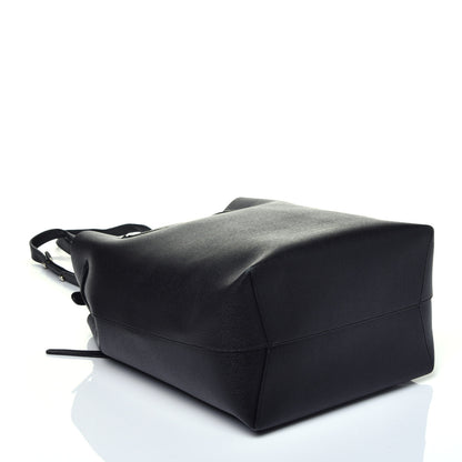 Mansur Gavriel Saffiano Bucket Bag Black Flamma 4 of 8