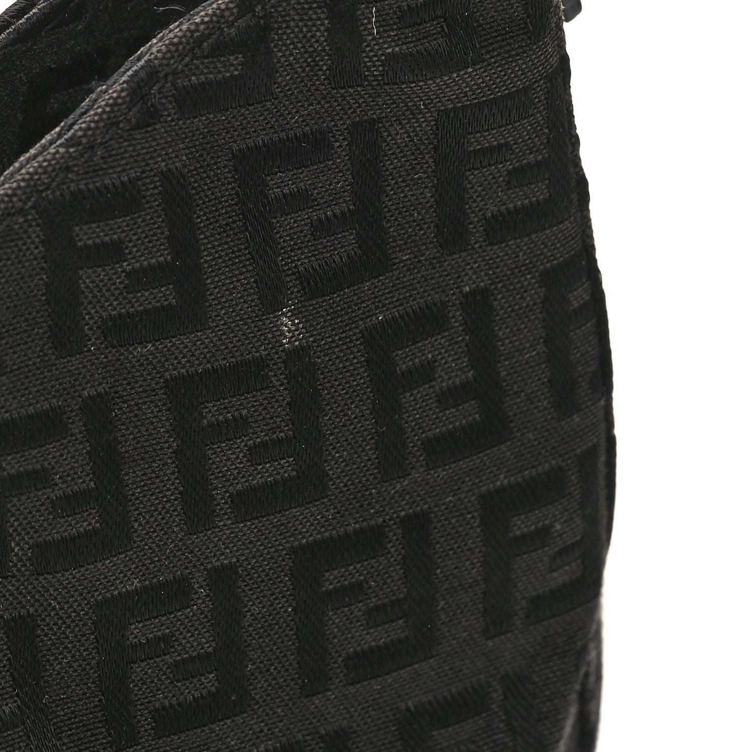 Fendi Zucchino Small Hobo Black 13 of 13
