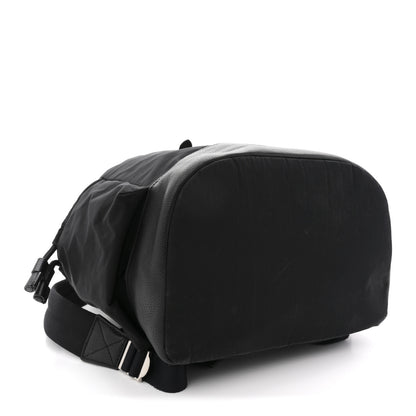 Burberry Nylon Grained Calfskin Watson Diaper Bag Black 4 of 16