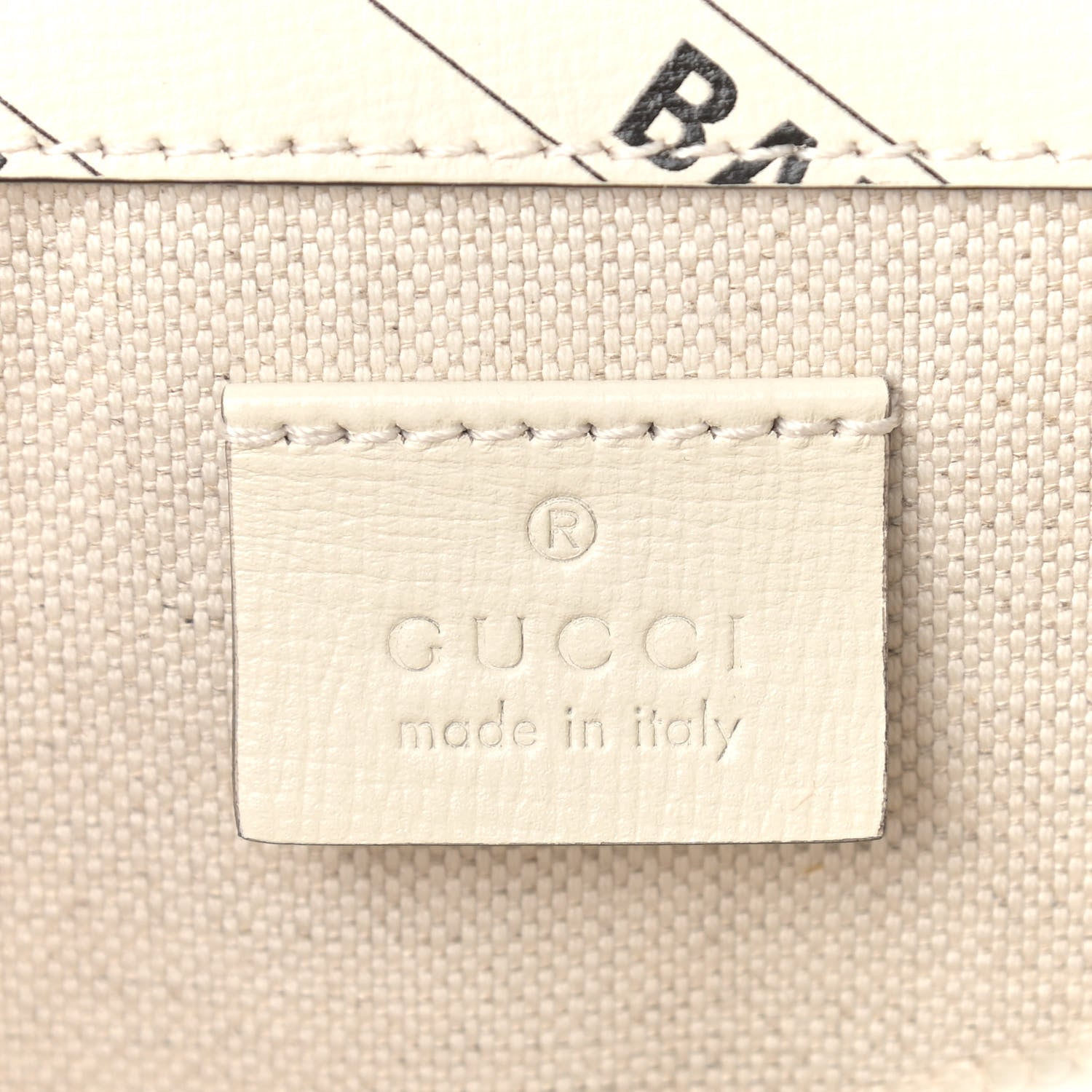 Gucci X BALENCIAGA Calfskin Logo Print Small Dionysus Shoulder Bag White 5 of 8