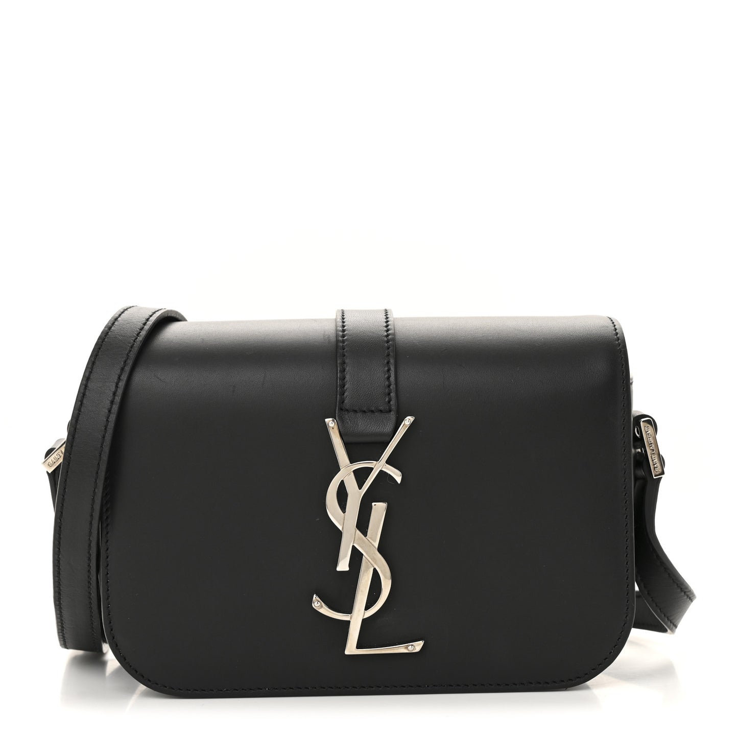 Smooth Calfskin Small Monogram Université Shoulder Bag Black