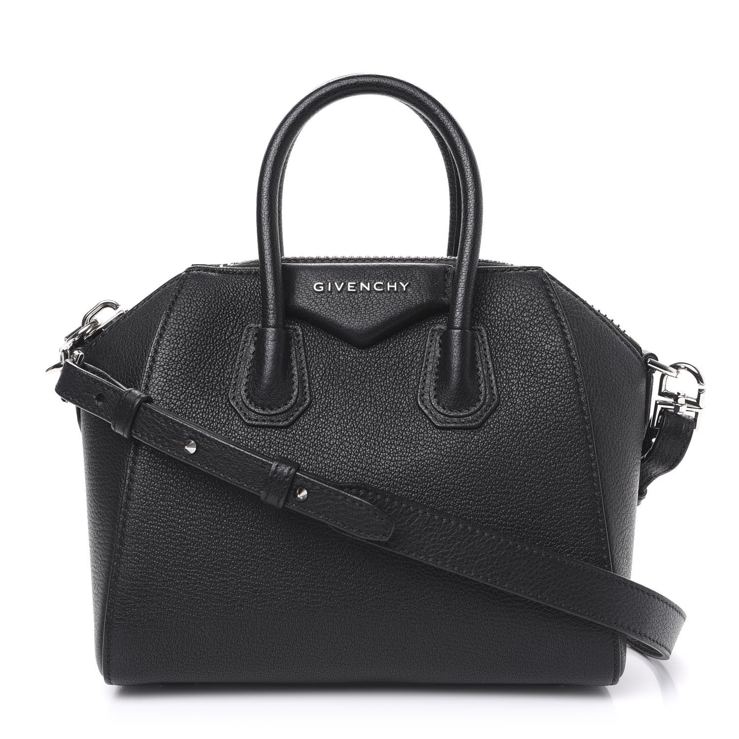 Givenchy Sugar Goatskin Mini Antigona Black 1 of 12