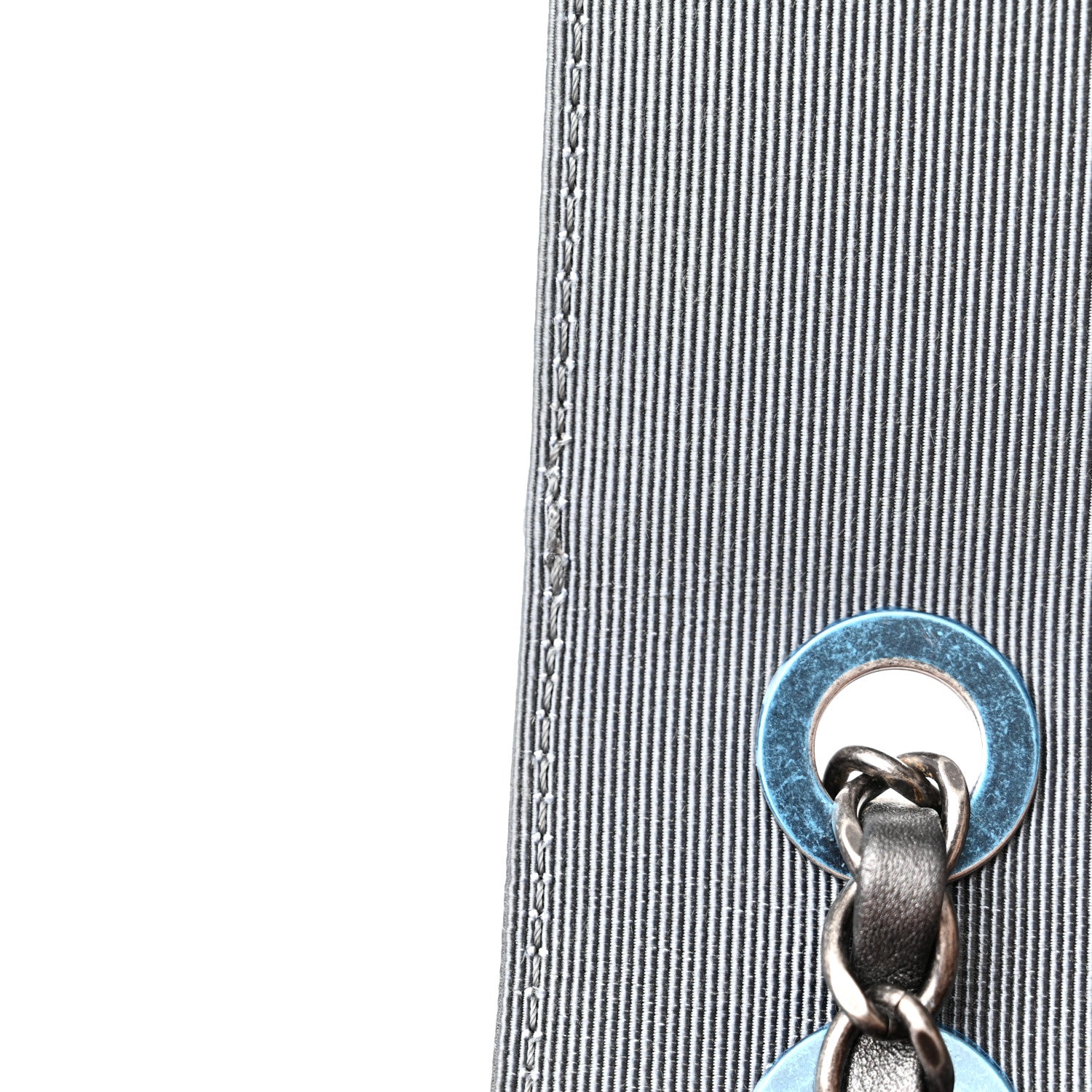 Chanel Metallic Calfskin Quilted Ballerine Flap Silver 12 of 15