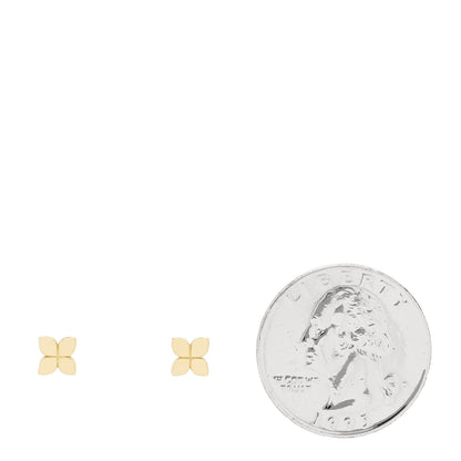 Roberto Coin 18K Yellow Gold Love in Verona Flower Stud Earrings 2 of 5