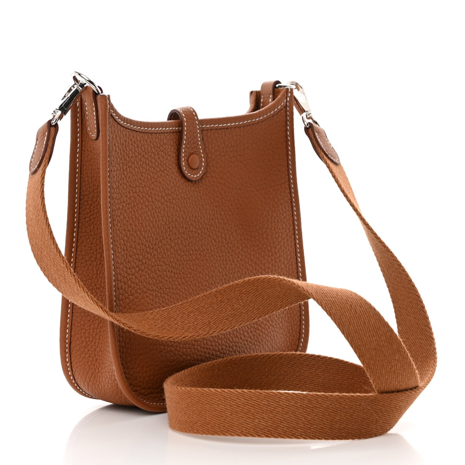 Hermes Taurillon Clemence Evelyne TPM Gold 3 of 11