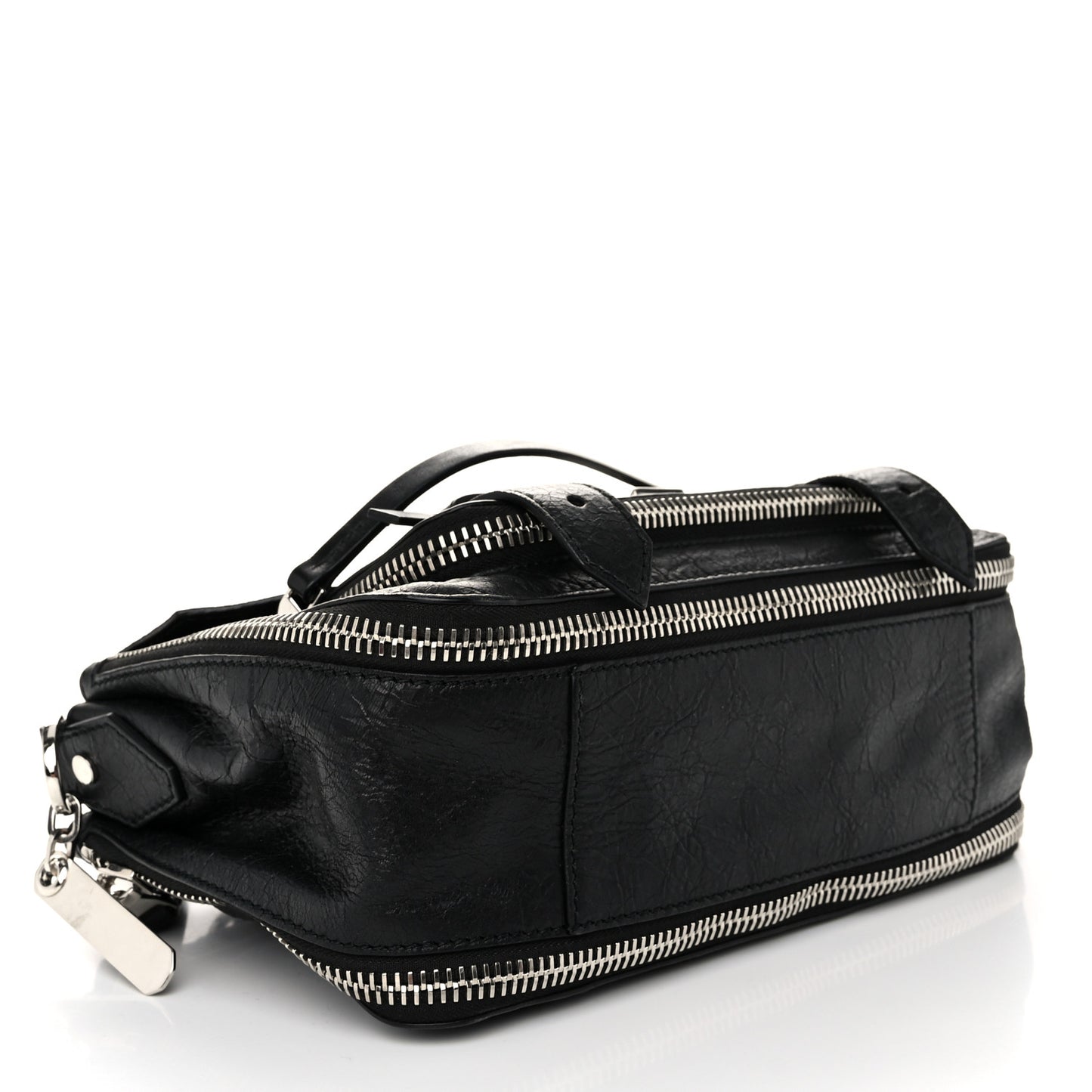Lambskin Tiny PS1 Satchel Black