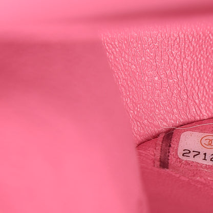 Chanel Caviar Quilted Medium Double Flap Pink 7 of 11