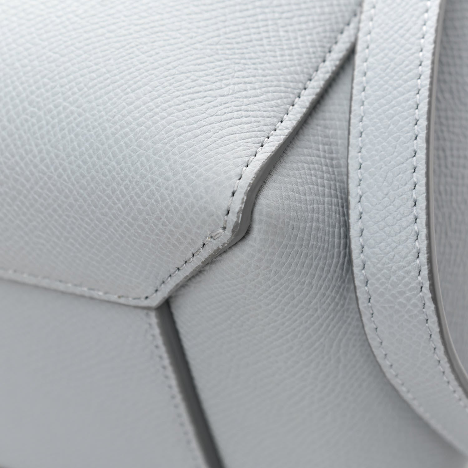 Celine Grained Calfskin Micro Belt Bag Cloud 12 of 12