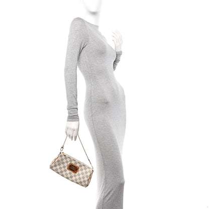 Louis Vuitton Damier Azur Eva Clutch 2 of 11