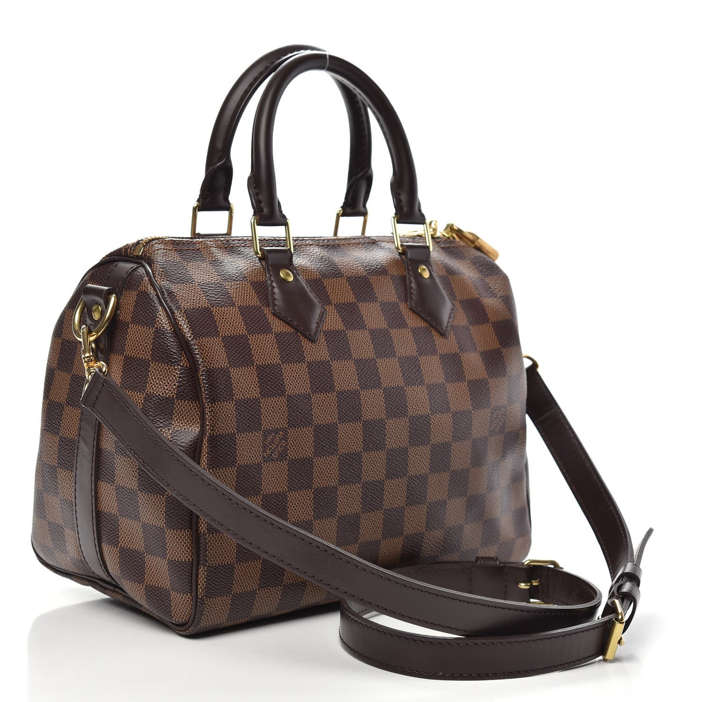 Damier Ebene Speedy Bandouliere 25
