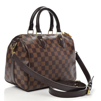 Louis Vuitton Damier Ebene Speedy Bandouliere 25 4 of 12