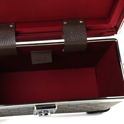 Gucci GG Supreme Monogram Globe-Trotter Beauty Case Brown 5 of 8