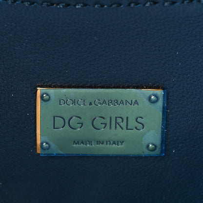 Dolce & Gabbana Denim DG Girls Shoulder Bag Blue 6 of 10