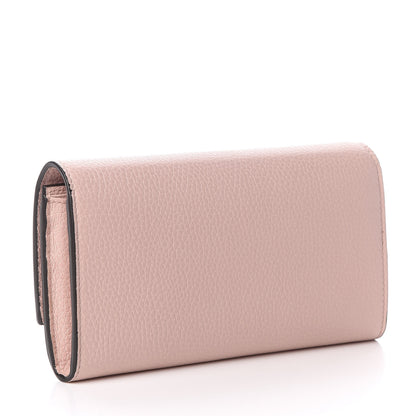 Gucci Calfskin Animalier Continental Wallet Porcelain Rose 3 of 7