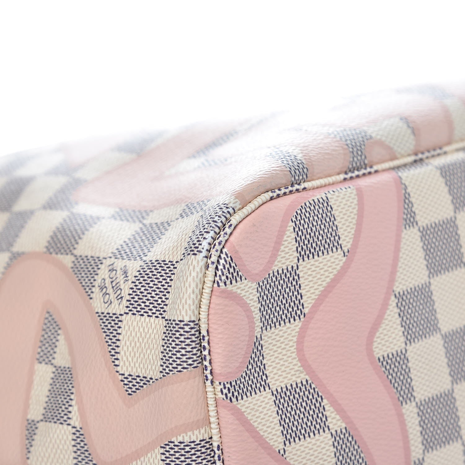 Louis Vuitton Damier Azur Tahitienne Neverfull MM 13 of 18