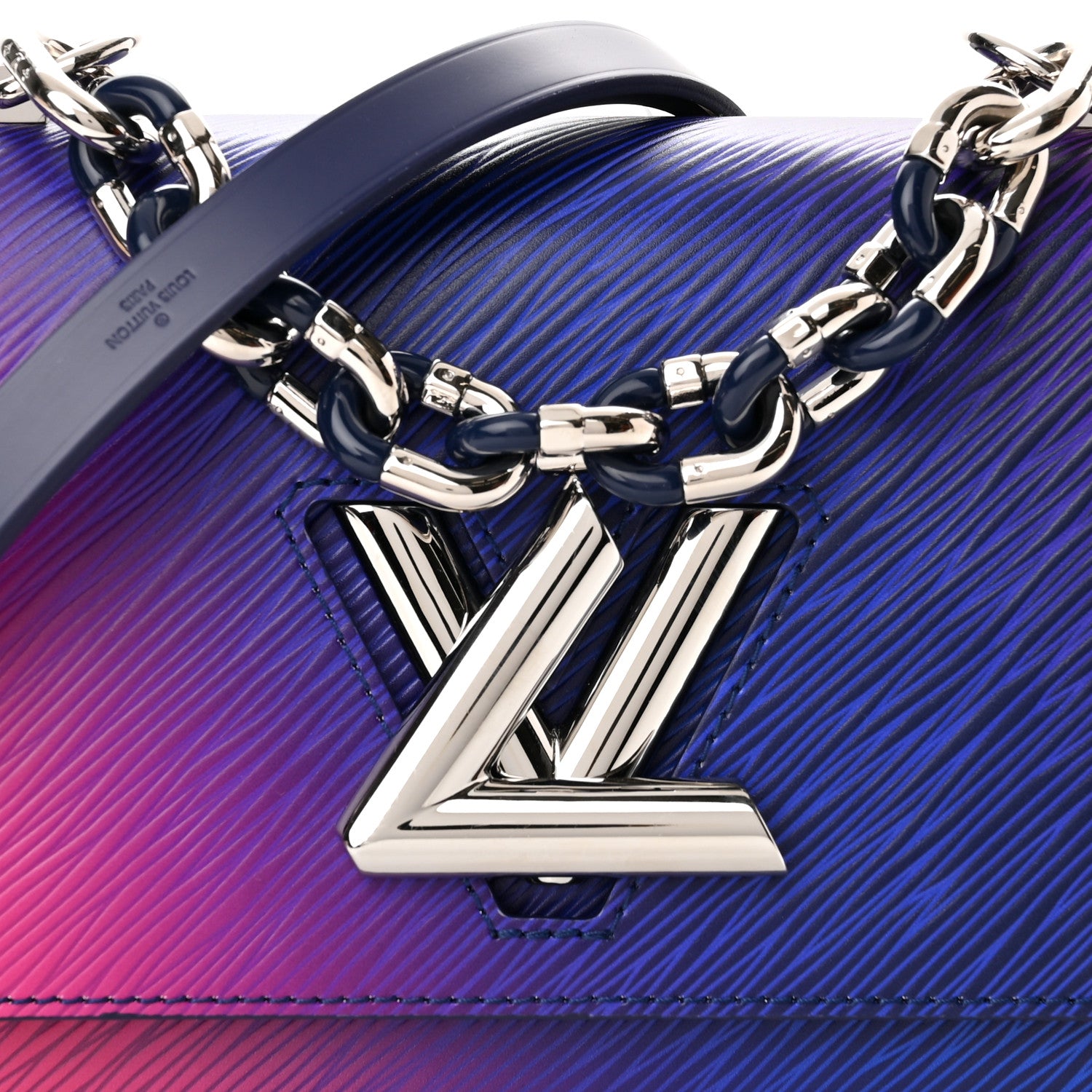 Louis Vuitton Epi Twist Shoulder Bag PM Gradient Purple 8 of 10