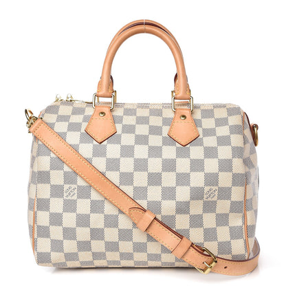 Louis Vuitton Damier Azur Speedy Bandouliere 25 1 of 12