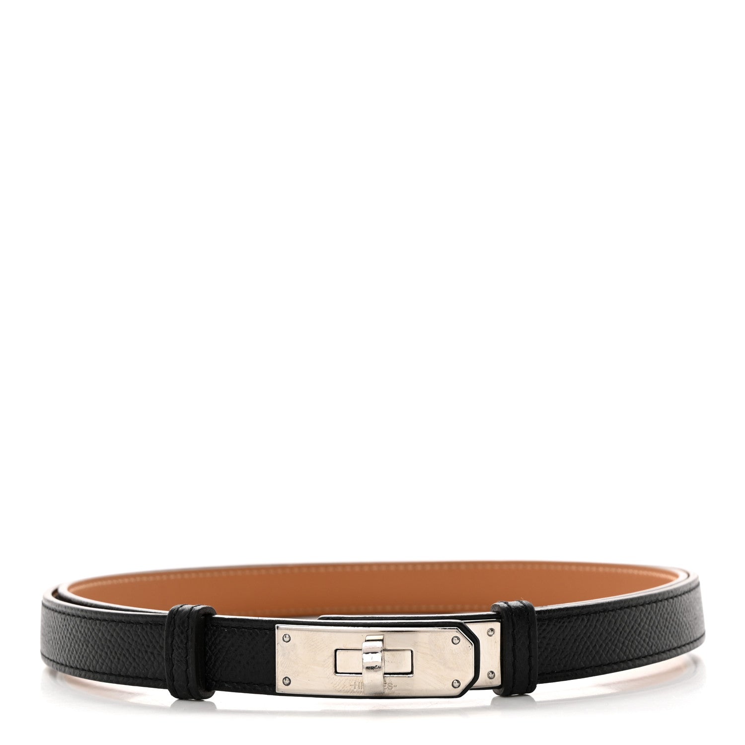 Hermes Epsom Kelly Belt Black 1 of 5