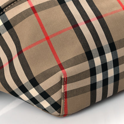 Burberry Nylon Vintage Check Medium Sonny Bum Bag Archive Beige Black 9 of 10