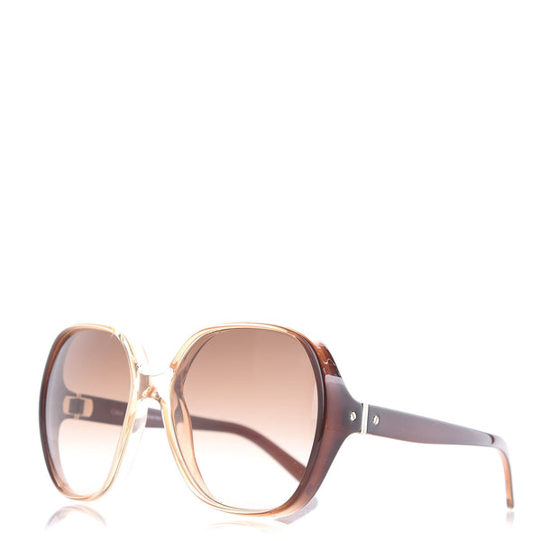 Chloe Misha Retro Round Sunglasses CE718S Brown 454072 – FASHIONPHILE