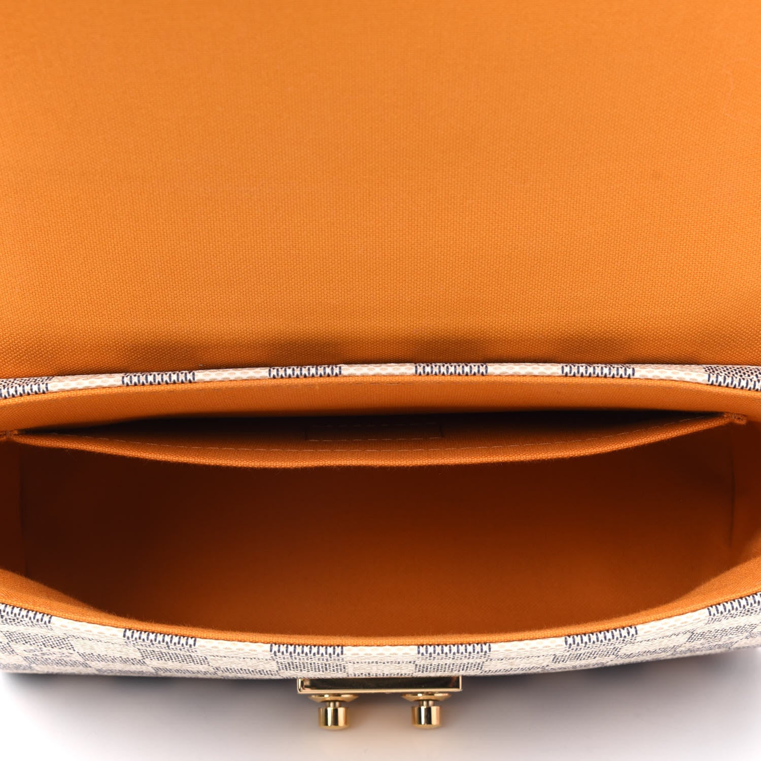 Louis Vuitton Damier Azur Braided Croisette Rose 5 of 12