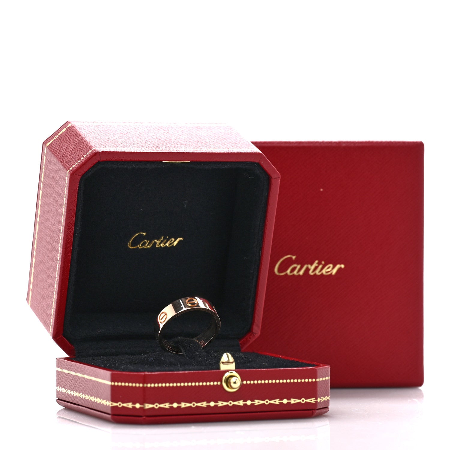 Cartier 18K Pink Gold 5.5mm LOVE Ring 60 9 5 of 5