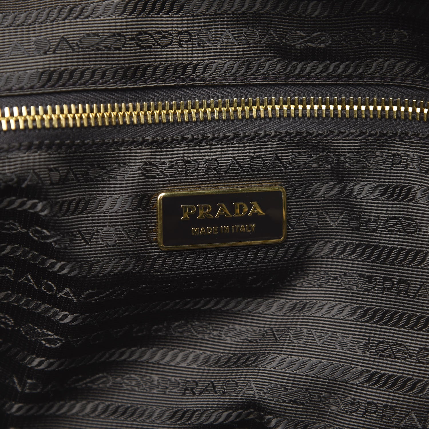 Prada Tessuto Nylon Chevron Quilted Dome Satchel Ebano 6 of 10