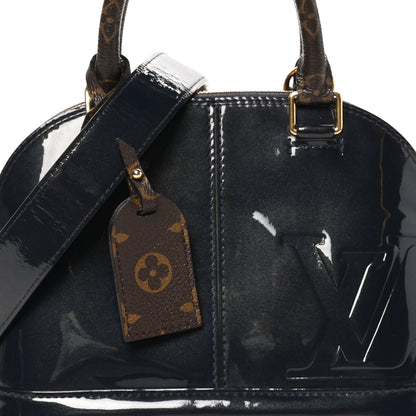 Louis Vuitton Patent Monogram Alma BB Marine 8 of 8