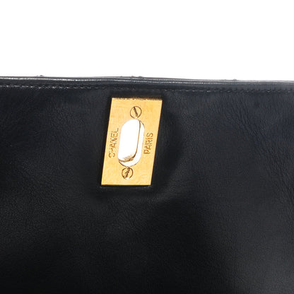 Chanel Lambskin Messenger Flap Black 6 of 10
