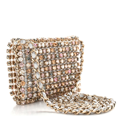 Chanel Metal Pearl Minaudiere CC Mini Evening Bag Multicolor 3 of 10